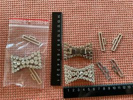 3 Gürtelschnallen mit Strass