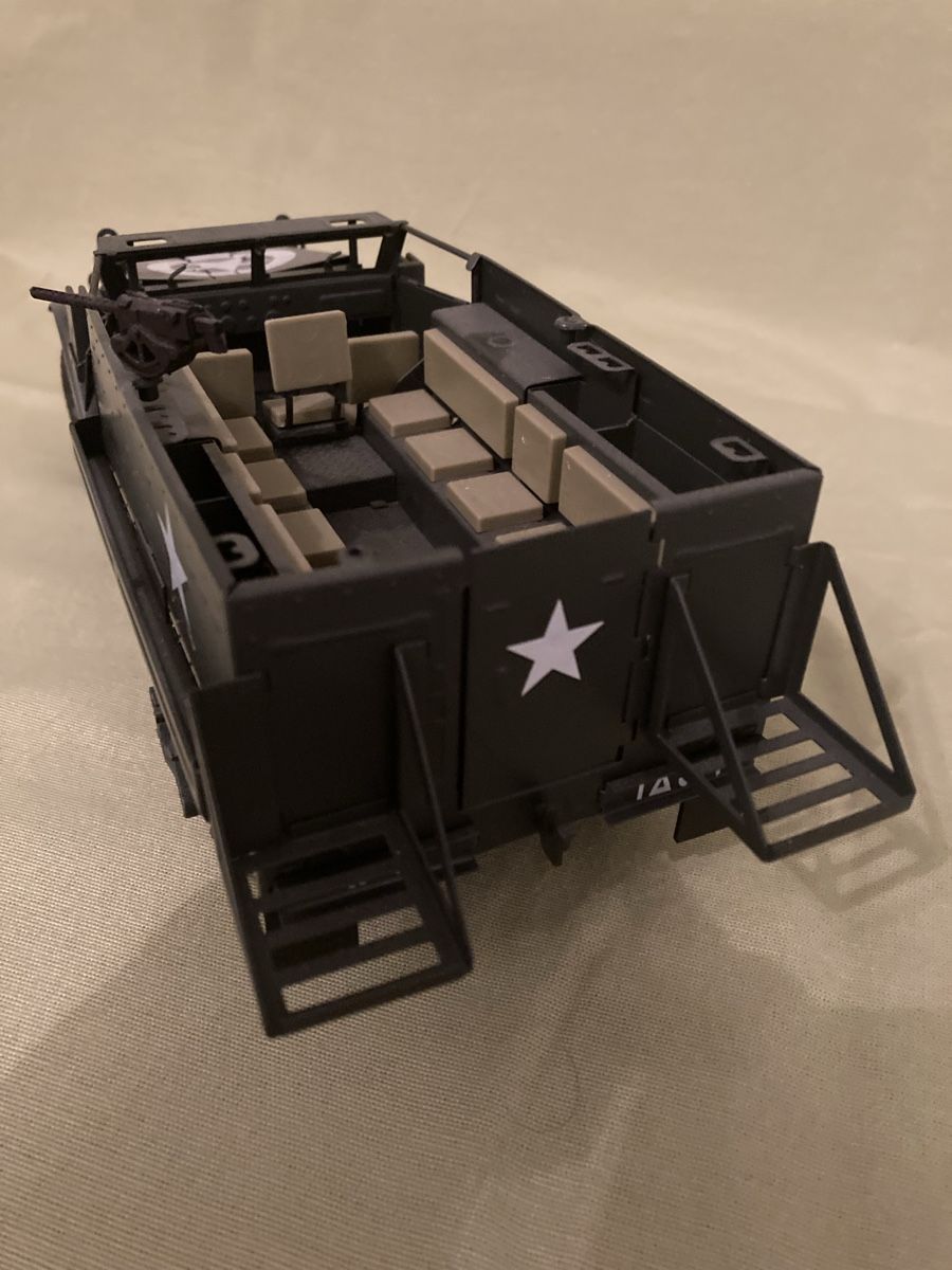 Kit di modellismo & Modellini statici: M3 Halftrack Gonio 1/24 US Army Halbkette Modell – Usato da Brugg AG venduto da Schlumpf1962 4