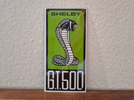 Emailschild Ford Mustang Shelby GT500 Service Emaille Schild