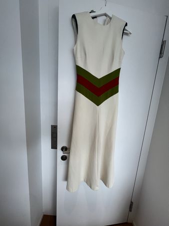 Elegantes Gucci Kleid Gr. 38beige  Italien