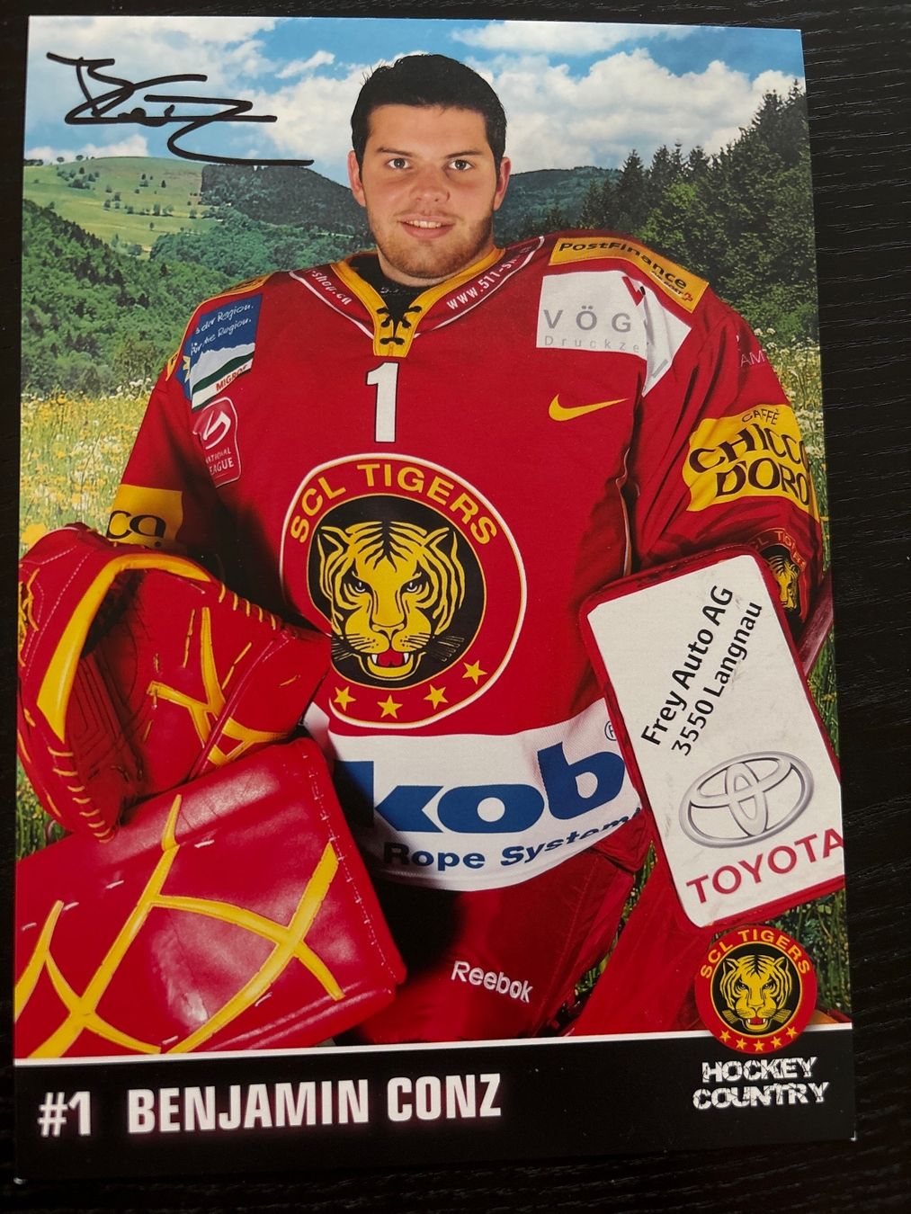 Autographes: Benjamin Conz SCL – D'occasion à Uetendorf par hoisle