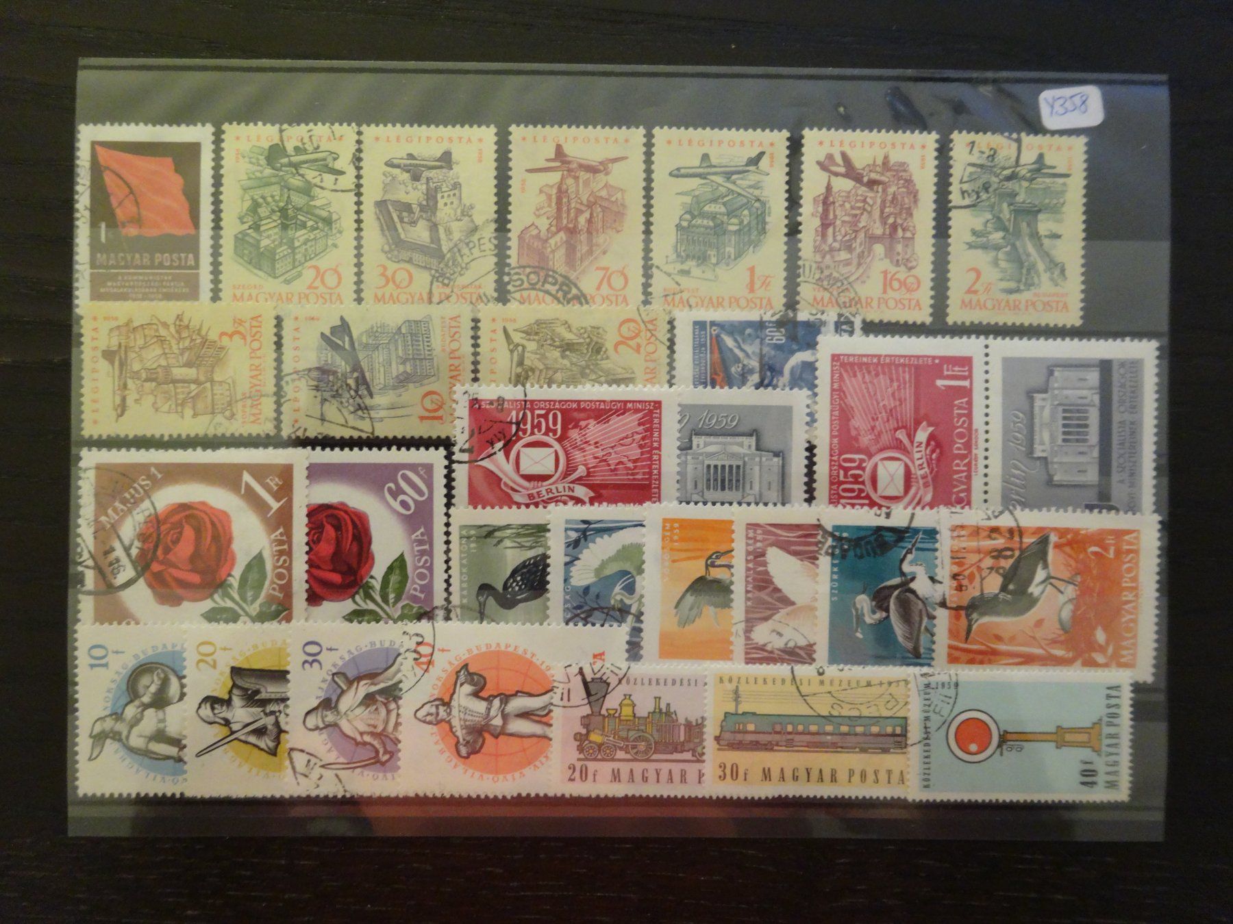 Tutti i francobolli: Ungarn Briefmarken 1958+1959 gestempelt – Usato da Zürich venduto da reto33