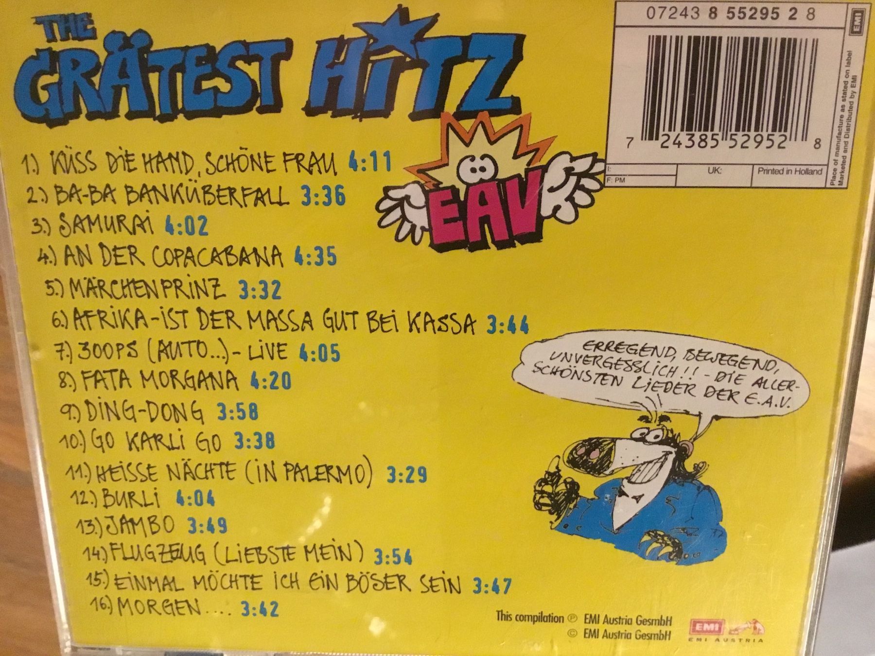 CD: EAV The Grätest Hitz  🎸 – Usato da Thierachern venduto da sweden08 1