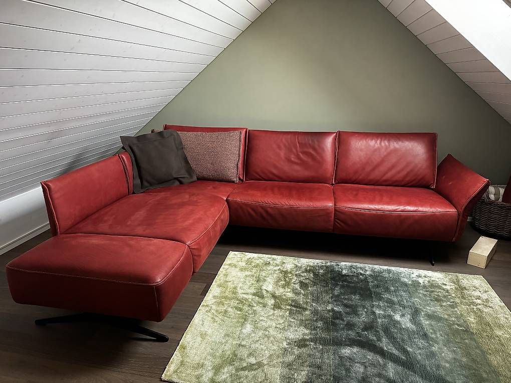 Sofas: 1 jähriges Designer Ecksofa matt Varga Echtes Leder  – Gebraucht aus Egg b. Zürich von AnnetteD02 2