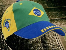 Fan-Cap Brasilien / Räumungsverkauf