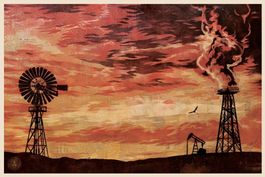 Shepard Fairey - Handsignierte Lithographie