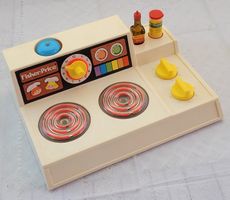 🎈1978 Fisher-Price "Kinderherd" ergänzt mit Maggi/Aromat