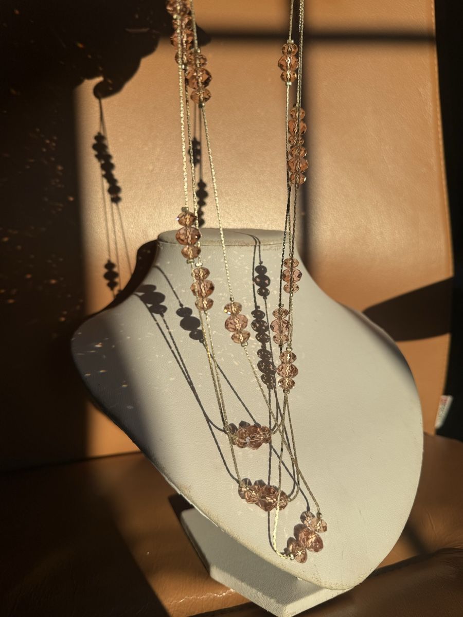 Catenine: Rosa Modeschmuck Kette NEU – Nuovo e nell'imballaggio originale da Basel venduto da Chili007 5
