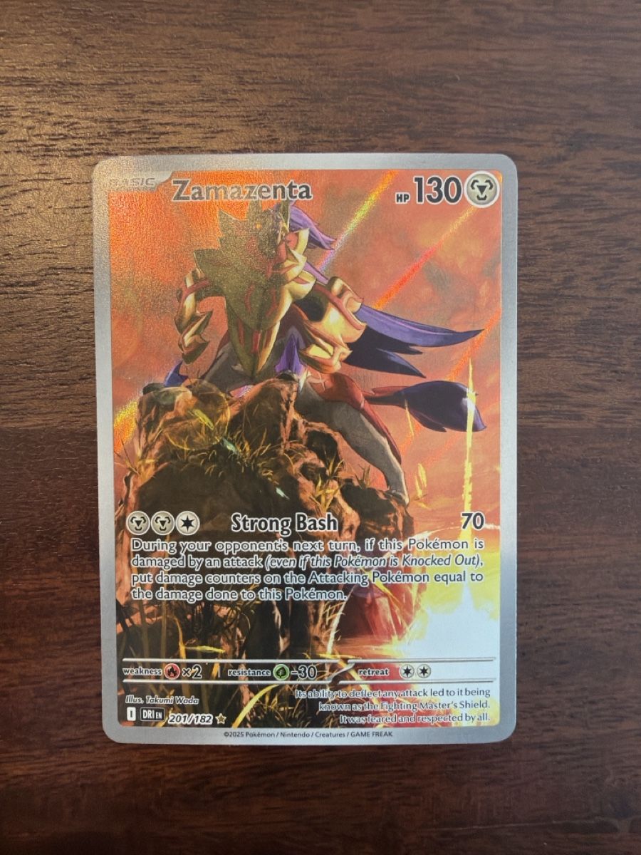 Pokémon Carte collezionabili: Zamazenta (DRI 201) – Nuovo (secondo la descrizione) da Emmenbrücke venduto da Pack_Ripper