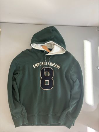 Emporio Armani 8 Hoodie (L), Green