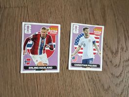 Panini FIFA World Cup 2026 Sticker Haaland Pulisic