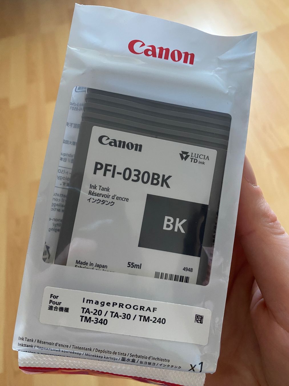 Canon Cartucce per stampanti & toner: Cartouche plotter Canon – Usato da Vevey venduto da Zpahud