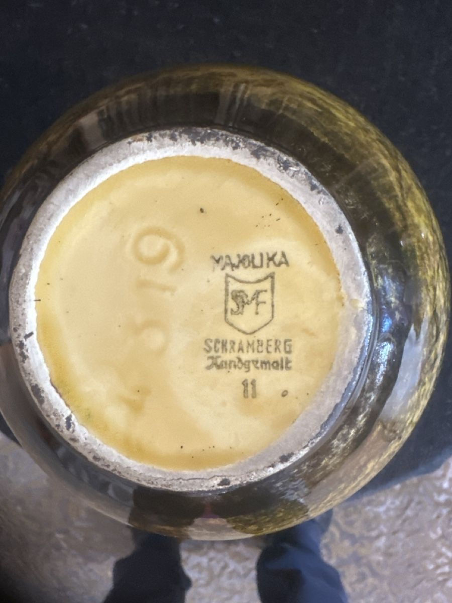 Vasi & Recipienti: Vintage Keramikvase, handbemalt Landschaft – Usato da Dübendorf venduto da chi_cgv6 1