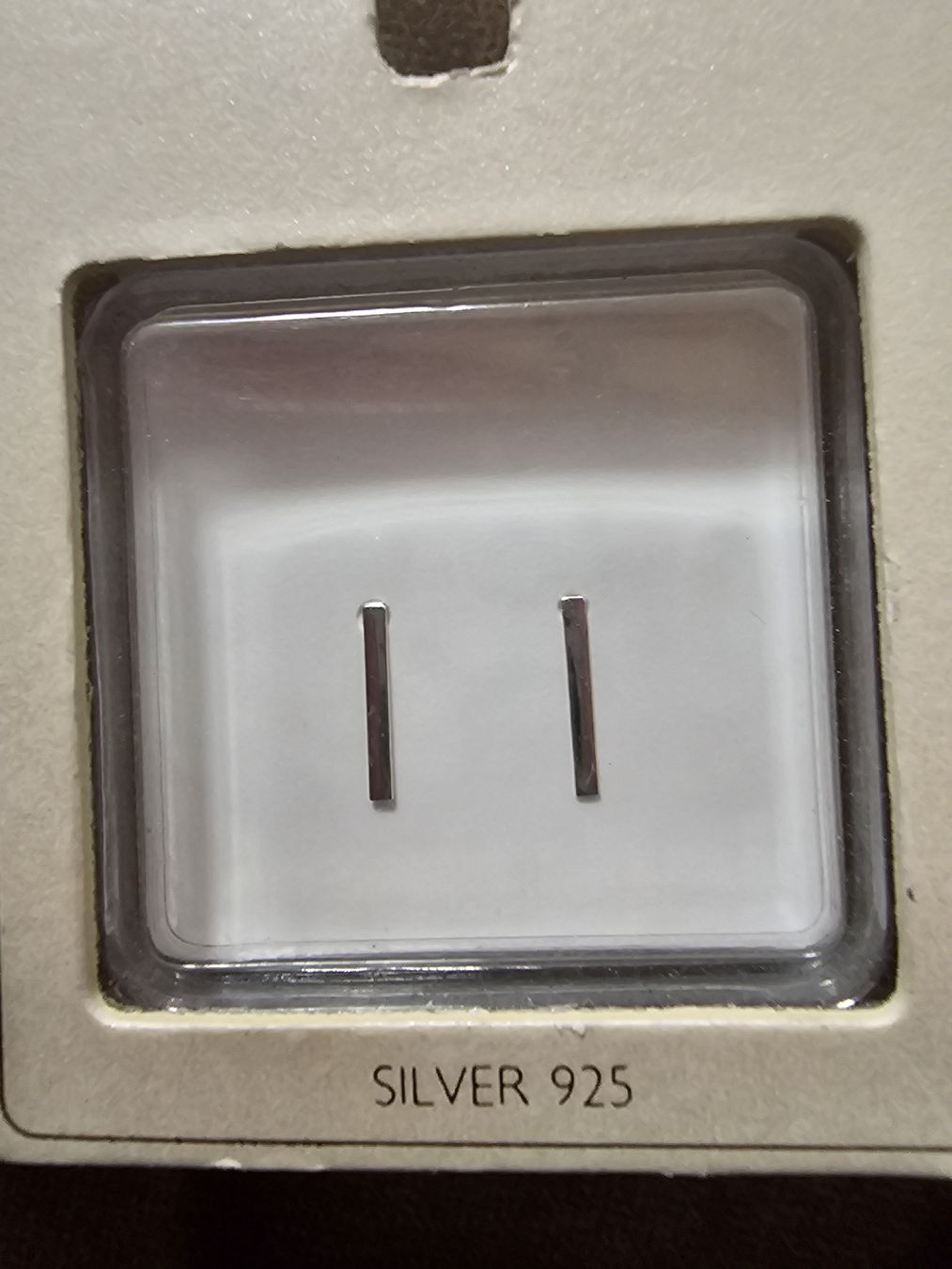 Ohrringe & -stecker: Ohrstecker Silber 925 Stäbchen Design neu – Neu und originalverpackt aus Herzogenbuchsee von tgi_rln7 2