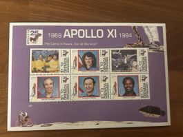 Apollo XI Briefmarken Grenada 1969-1994, Top Zustand!