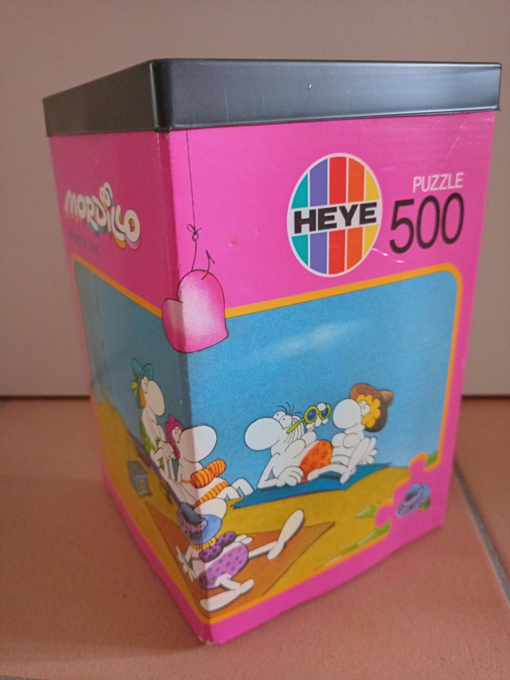 Heye Puzzles: 500er Mordillo "Fishing for Love" – Gebraucht aus Schaffhausen von Riet0