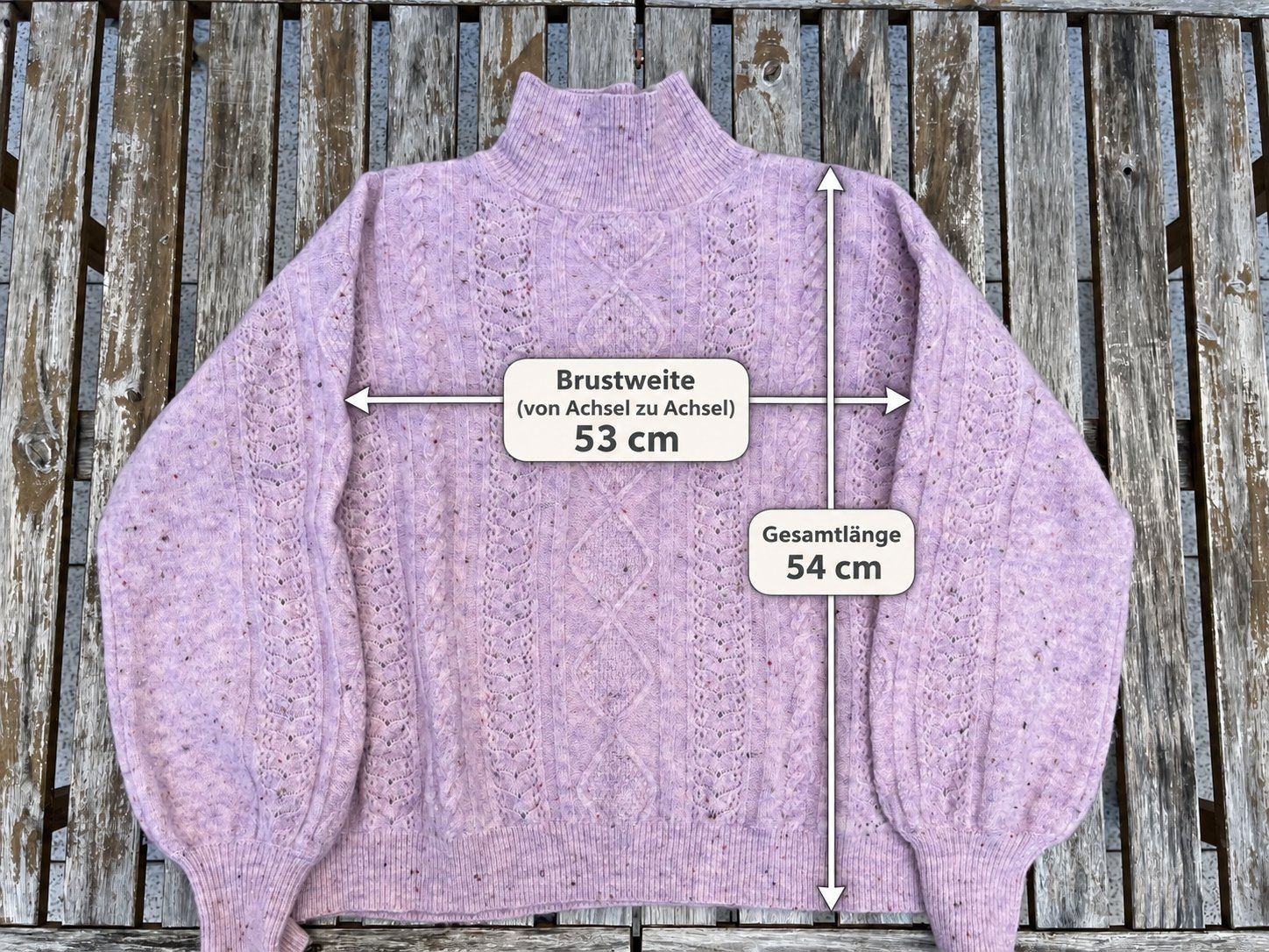Des Petits Hauts Pullover & Sweatshirts: Des Petits Hauts Dino Alpaka-Pullover rosa – Gebraucht aus Zürich von fra_f68d 9