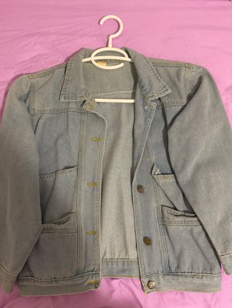 Veste en jean bleu clair taille unique taille S occasion