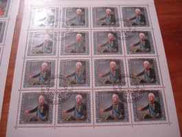 Bogensatz Liechtenstein Berühmte Gäste 1984, ** + ET-o