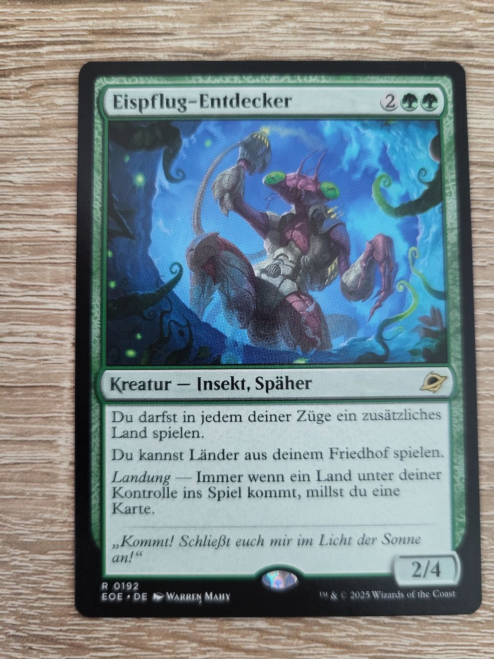 Magic The Gathering Carte collezionabili: Eispflug-Entdecker  – Nuovo (secondo la descrizione) da Ebikon venduto da Jvan6