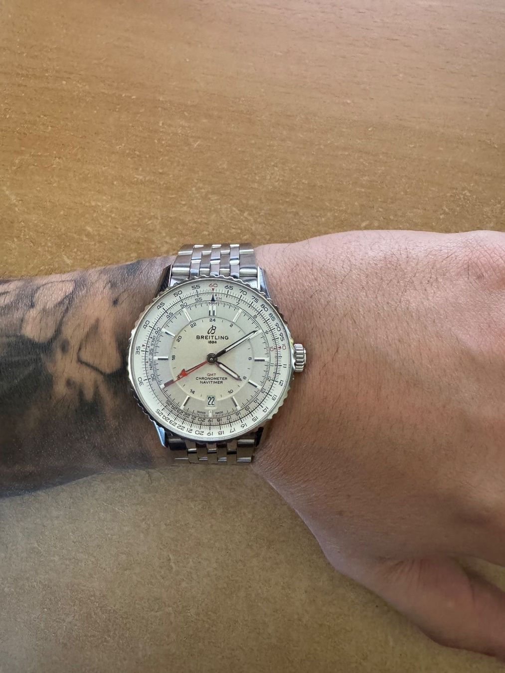 Breitling Orologi: Breitling Navitimer Automatic GMT 41 – Usato da Bern venduto da gor_q85k 2