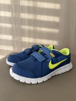 Scarpe Nike bambino/a, blu e verde neon, taglia 32 👍👟✨