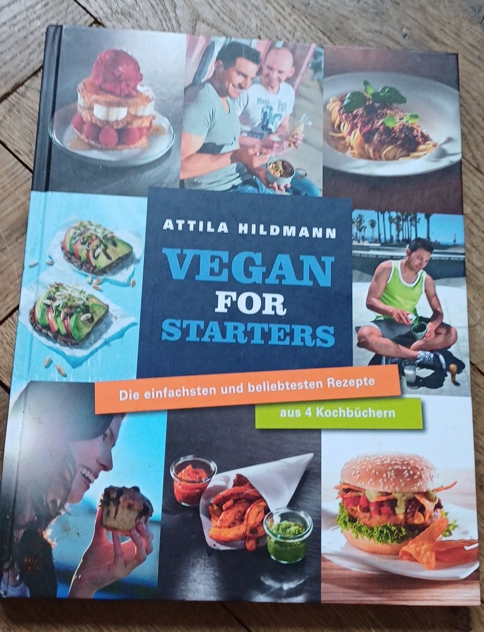 Bücher: Kochbuch Vegan for Starters Attila Hildmann – Neu (gemäss Beschreibung) aus Bern von rikivip