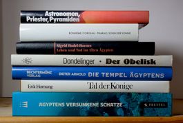 Konvolut, Lot, Sammlung Bücher über Ägypten, 7 Titel