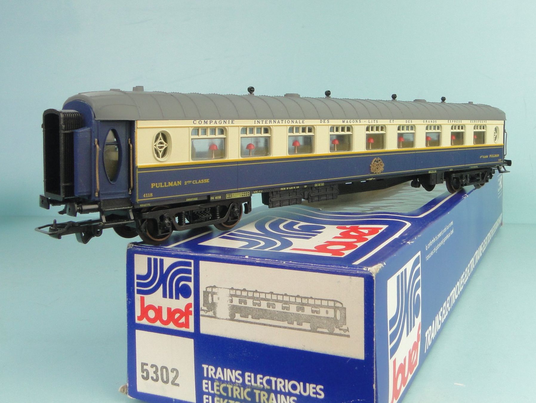Jouef Modellini di ferrovie: Jouef 5302 CIWL Pullmann, neu – Usato da Bülach venduto da cann11