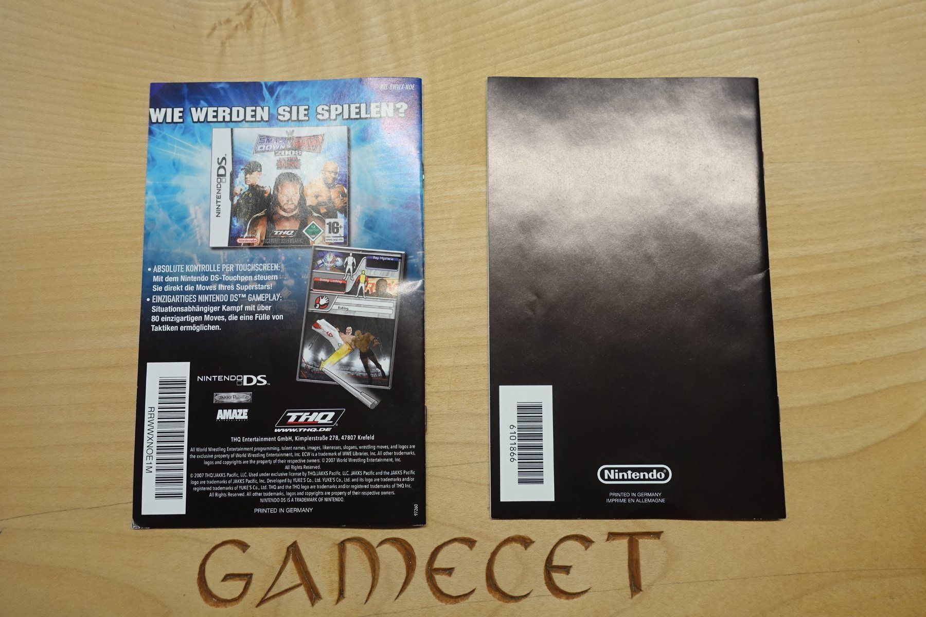 Nintendo Giochi: WWE SmackDown vs. Raw 2008 – Usato da Steinach venduto da Gamecet 5