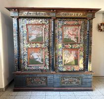 Bemalter Schrank Toggenburg, 1763