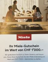 Miele Gutschein Fr. 1'000