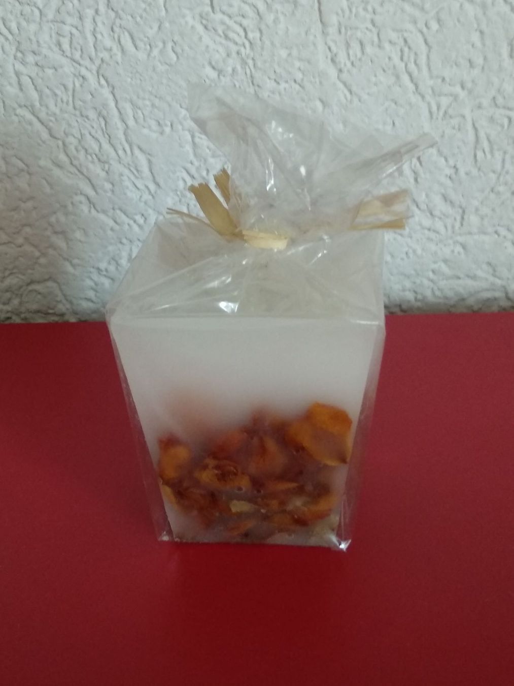 Candele: Kerze mit Rosenblüten – Nuovo (secondo la descrizione) da Schwyz venduto da Vesparider01