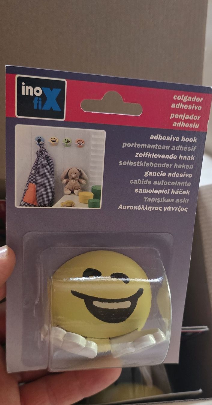 Quincaillerie: Ino X Klebehaken Smiley Neu – Neuf avec emballage d'origine à Weiningen ZH par ped_fbx2 3