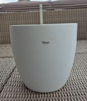 Blumentopf weiss 30cm hoch, Ø 33cm