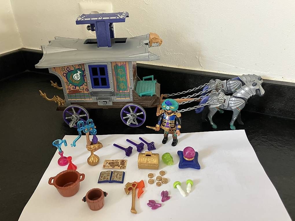 Giocattoli: Novelmore 70903 Violet Vale Händlerkutsche – Usato da Lyss venduto da stubenwagen 4