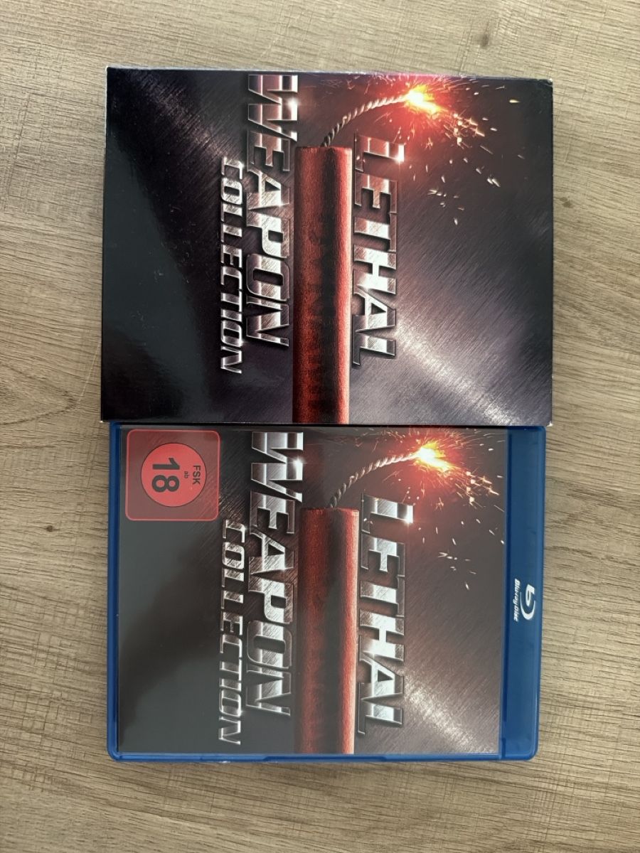 Tous les DVDs: Lethal Weapon Collection 1-4 BluRay – D'occasion à Hagendorn par masterchieff