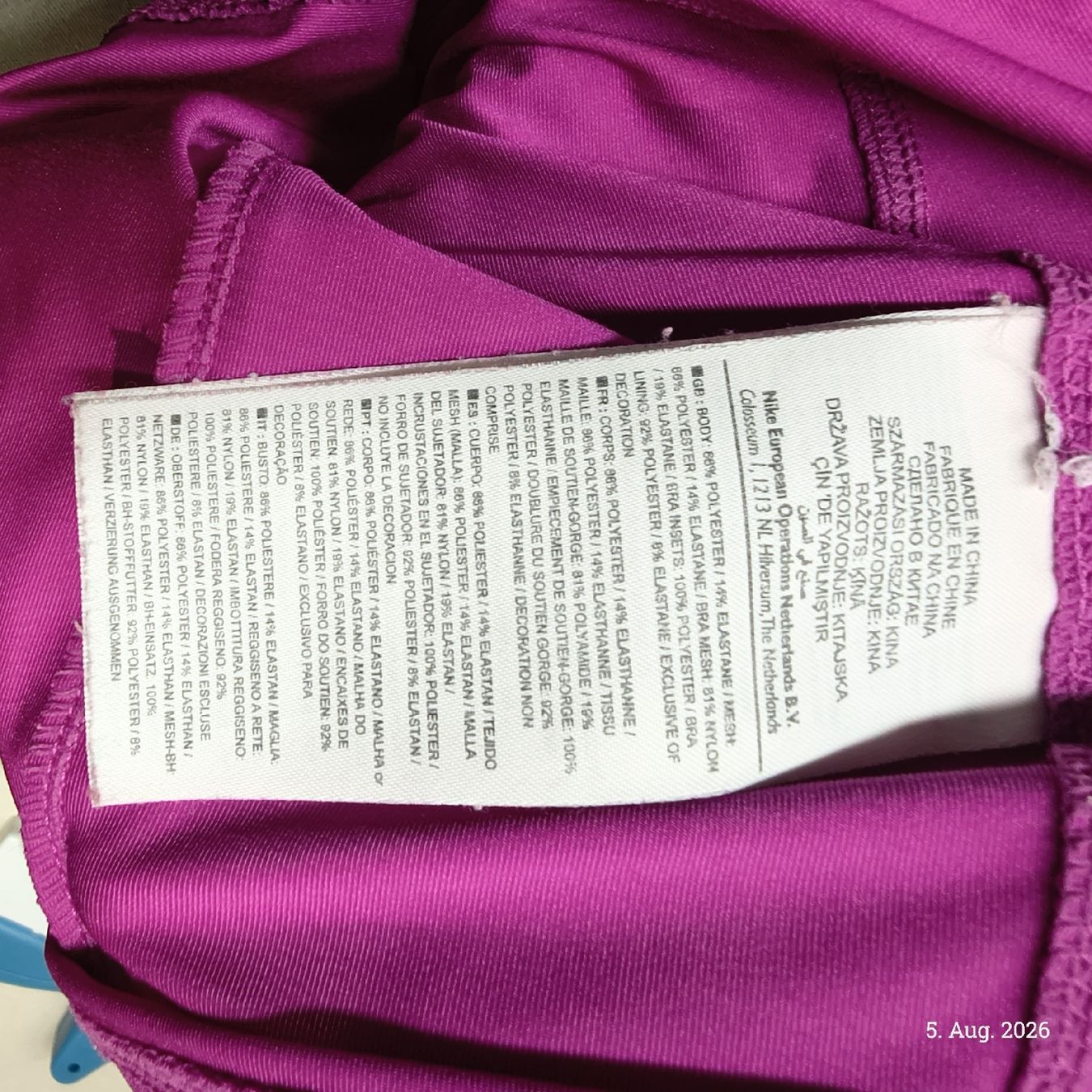Nike Tops: Nike Sport Oberteil Pink Grösse M  – Gebraucht aus Emmetten von SecondhandSiska 2