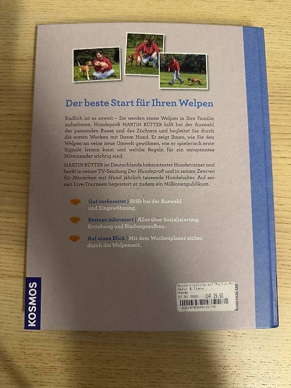 Libri: Welpentraining mit Martin Rütter – Usato da Steffisburg venduto da Artschipa 1