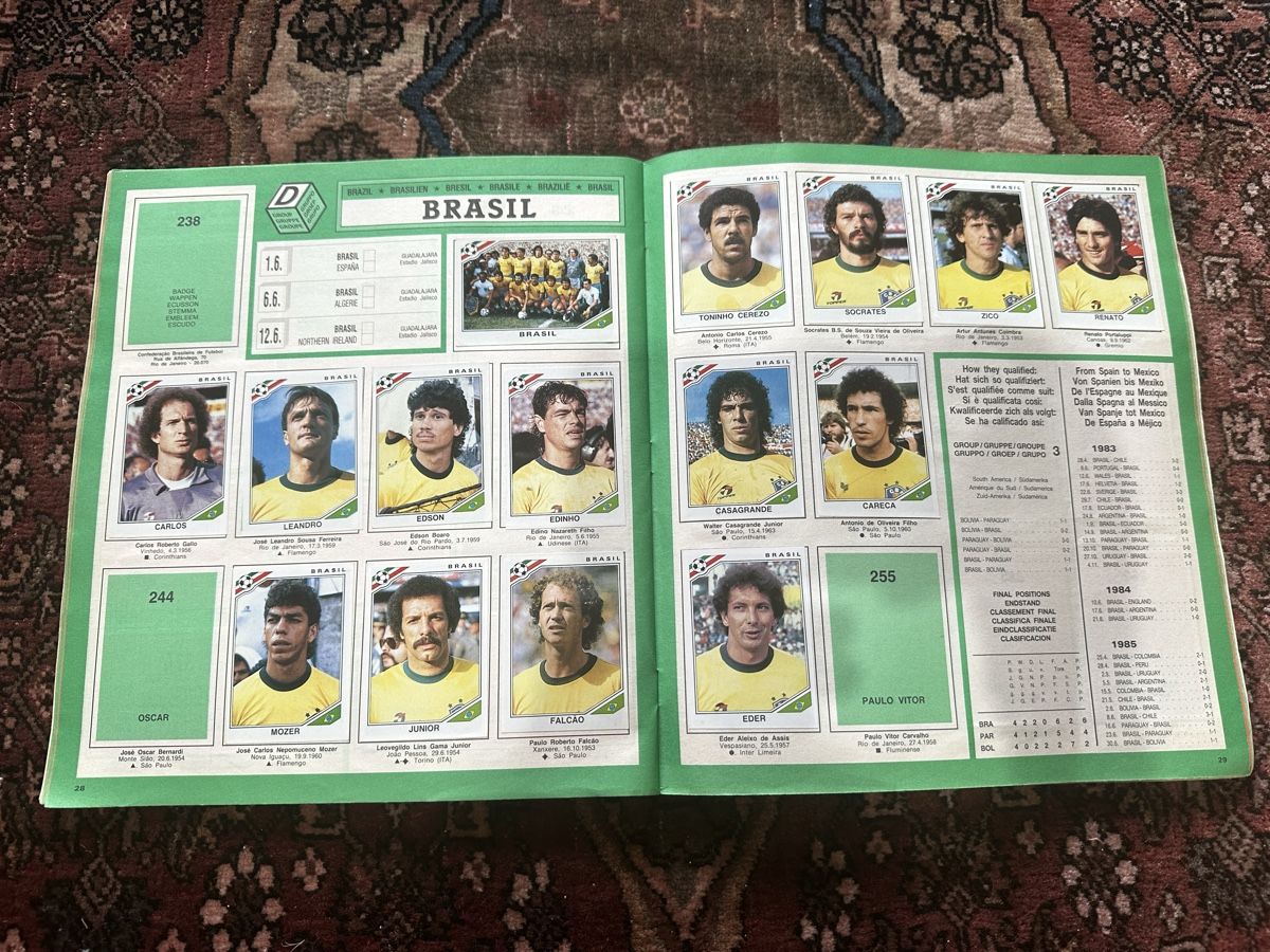 Panini Album: Album figurine Panini Mexico 86 – Usato da Bellinzona venduto da Ti.belli 5