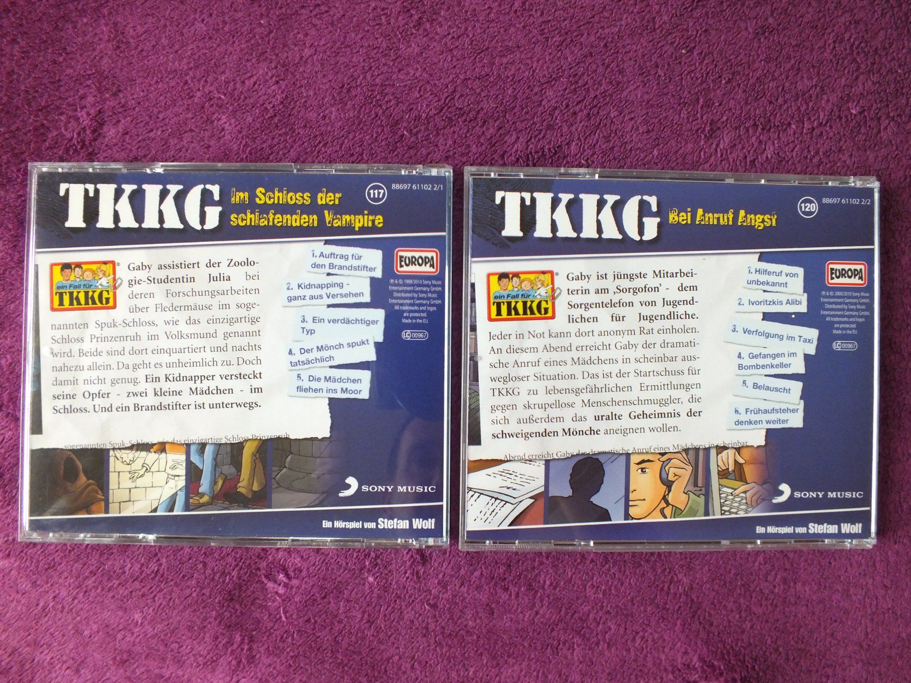 CD: 6 - TKKG - Hörspiel - CD´s – Usato da Müllheim Dorf venduto da Seeeule01 4