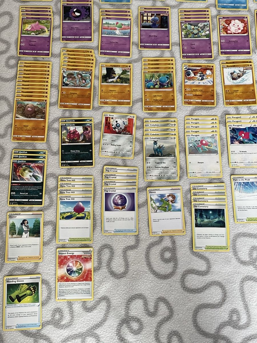 Pokémon Carte collezionabili: Carte Pokémon – Nuovo (secondo la descrizione) da Dompierre FR venduto da matmath 3