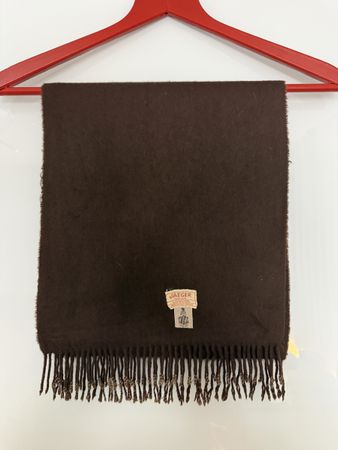 Kaschmirschal von Jaeger London in Braun