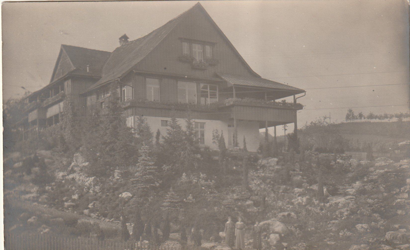 Cartoline postali: St. Gallen Hofstetten - Riethüsli – Usato da Rorschacherberg venduto da fratovi2