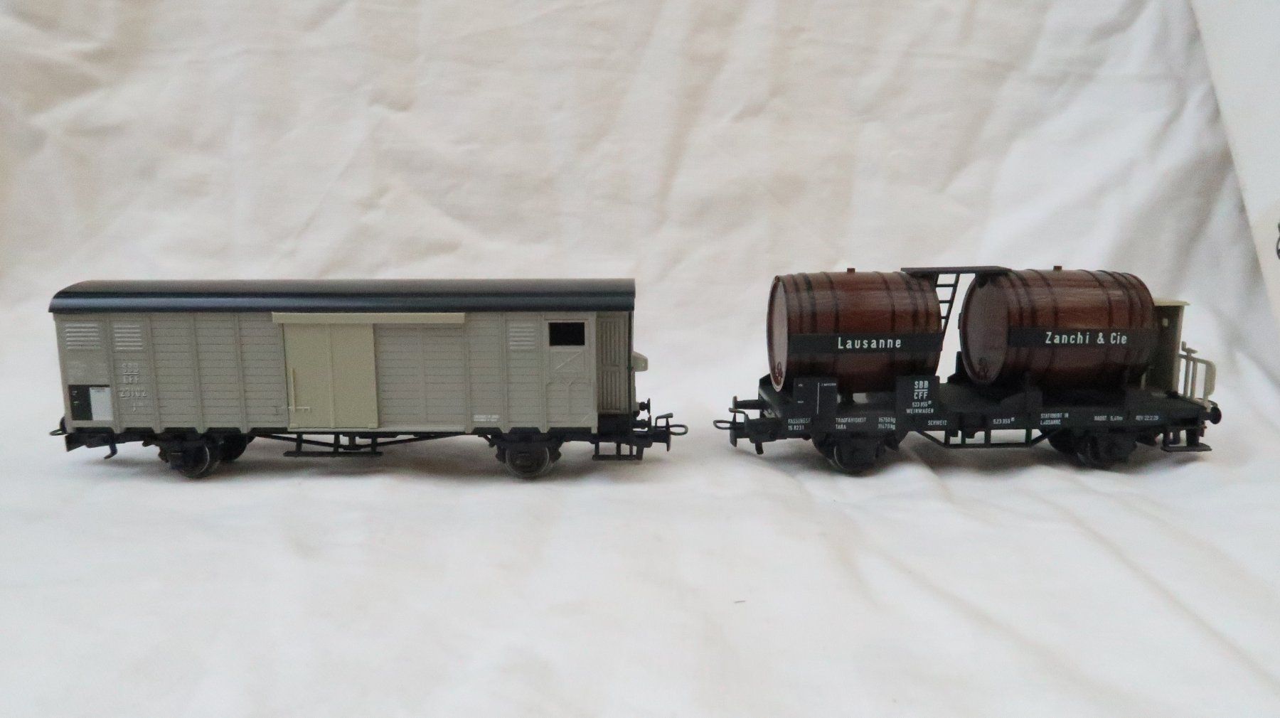 Märklin Modellini di ferrovie: Märklin SBB "Hist. Güterwagenset 1930" – Usato da Muttenz venduto da Laeckerlihamschter 3