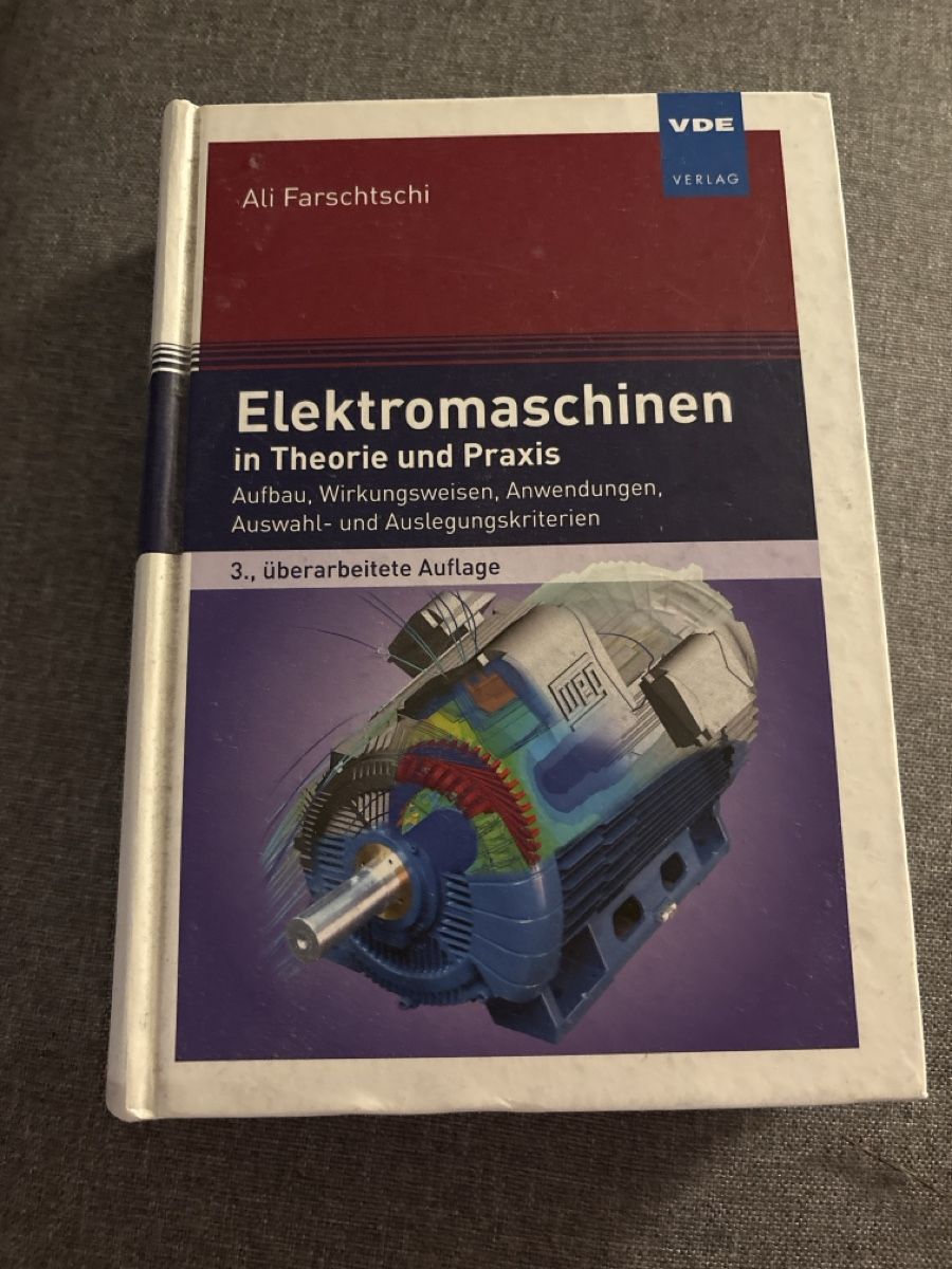 Livres: Buch Elektromaschinen – D'occasion à Egg b. Zürich par Flipmeister