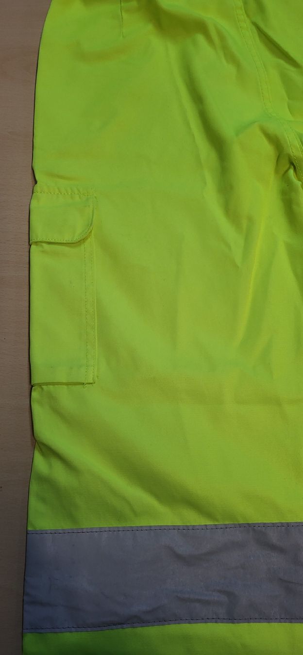 Pantaloni: Reflektierende Arbeitshose Neongelb Grösse S – Usato da Figino venduto da mayam63 7