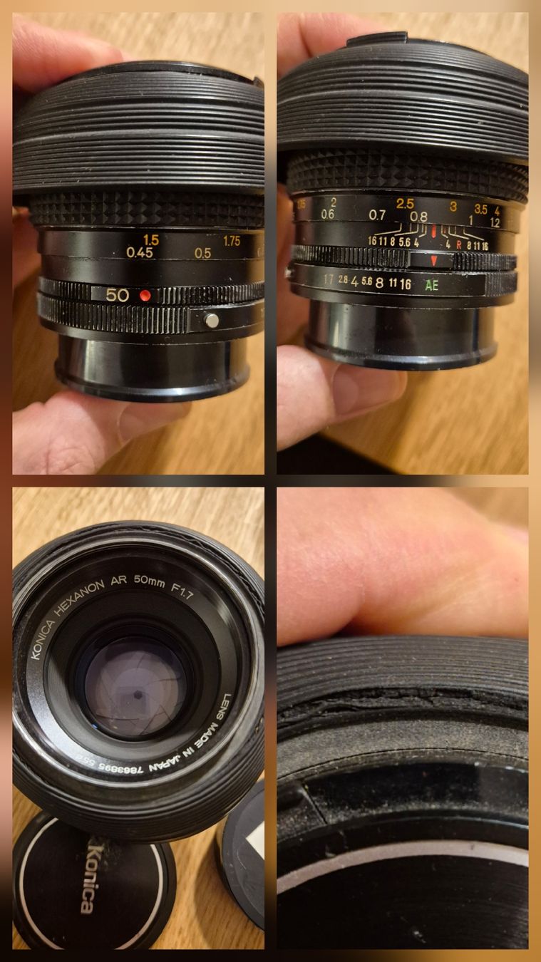 Konica Kamera: Konica Autoreflex T3, 3 Objektive, Telekonverter, Blitz etc. – Gebraucht aus Gisikon von Spunk 6