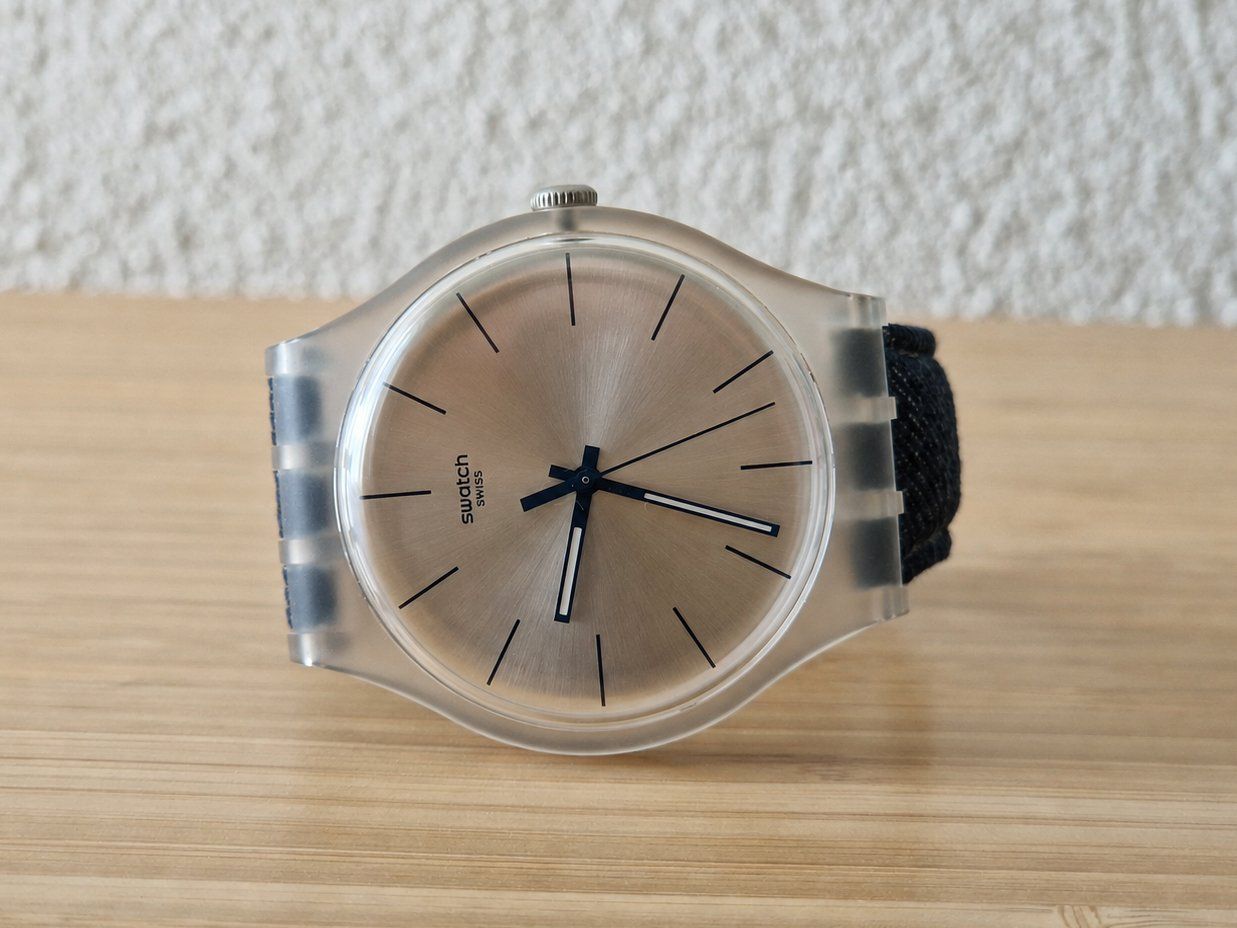 Swatch Uhren: Swatch White Washed Out – Neu (gemäss Beschreibung) aus Dulliken von legacybuyer