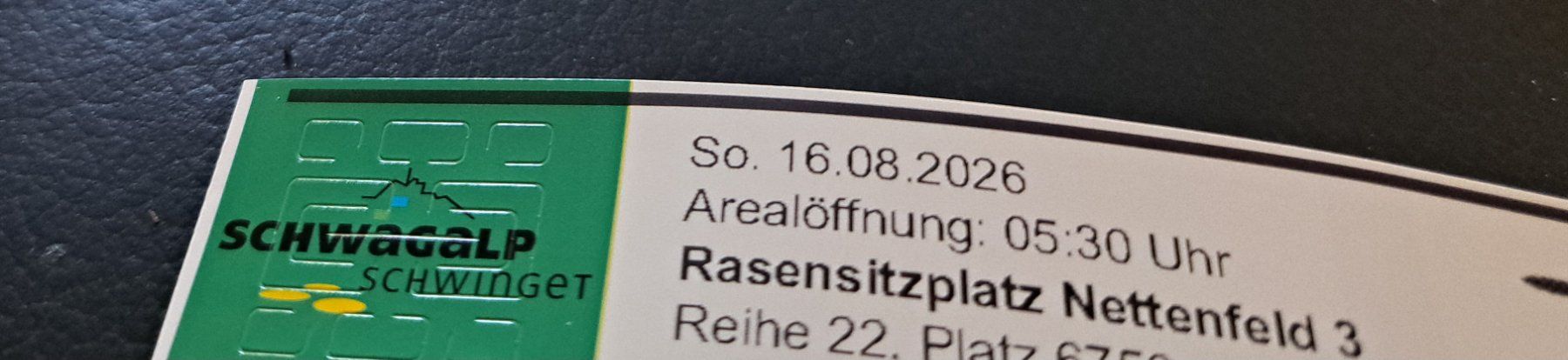 Biglietti: 4x Rasensitzplätze Schwägalp Schwinget 2026 – Nuovo (secondo la descrizione) da Feuerthalen venduto da Olikreuzer 1